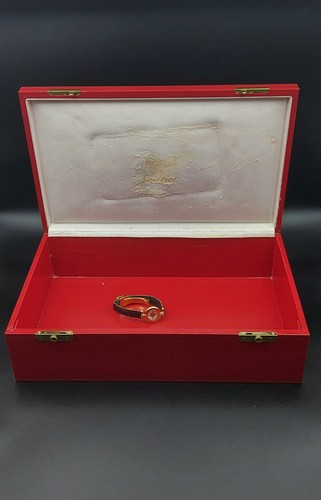 Extremely Rare Les Must de Cartier Paris Jewelry & Watch Box - Extra Large Size - Picture 15 of 21