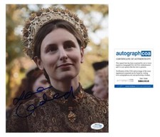 Laura Carmichael "The Spanish Princess" AUTOGRAPH Signed 8x10 Photo ACOA