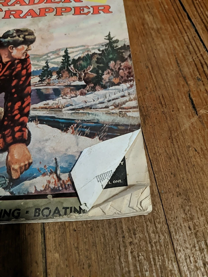 HUNTER TRADER TRAPPER FEBRUARY MAGIZINE VTG RARE AD SPORTS SPORTSMAN - Image 2 of 4