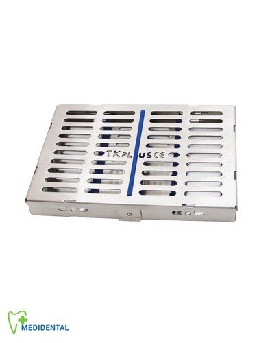 Dental Surgical Sterilization Cassette For 10 Tool Slim Style Autoclave Tray Box - Picture 1 of 3