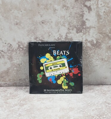 Beats CD Flocabulary Hip Hop Instrumental Songs Writing & Performance Sealed K12