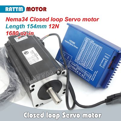 [DE] Nema34 12N.m Closed Loop Schrittmotor Stepper motor Servo Motor Driver Kit