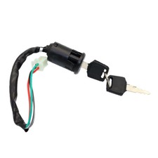 4 Wire Ignition Lock Ignition Switch 2 Keys For 50/110/125/250cc Bike ATV