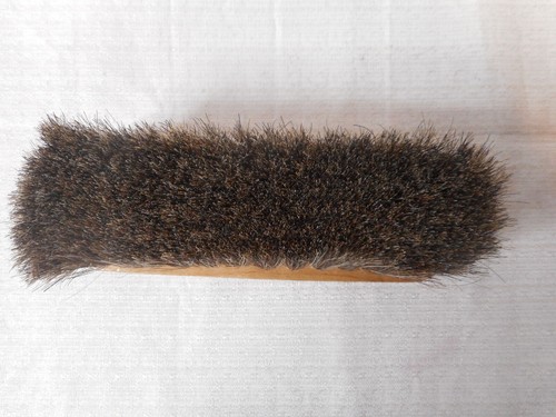 Kiwi Holz 5 7/8" Schuh & Stiefel Glanzbürste 100% Pferdehaar braune Borsten ISRAEL - Bild 5 von 7