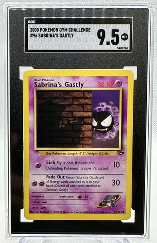 Sabrina's Gastly (Unlimited) graded CGC 9.5 for sale on eBay