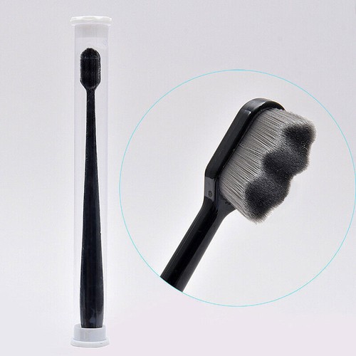 4 piezas Cepillos de dientes ultrafinos Wave Nano Cerdas Micro Cepillo de dientes suaves Lujo - Imagen 55 de 56