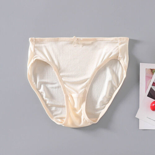 3pcs Kids Silk Panties Underwear Knickers Pack Size 6 Hipster Briefs for Girls - Picture 9 of 14