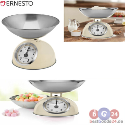Küchenwaage Edelstahl 5 kg Waagschale – Ernesto für Küche & Backen Neu
