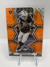 DARREN WALLER 2022 Mosaic Football ORANGE REACTIVE PRIZM #117 Las Vegas Raiders