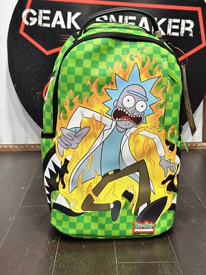 Shark Bite Rick Bape Backpack Sprayground Shark Bite Money Rick