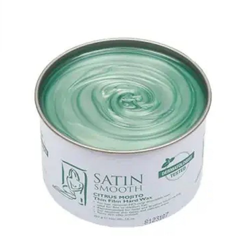 Satin Smooth Citrus Mojito Thin Film Hard Hair Removal Wax 14oz. - Picture 3 of 3