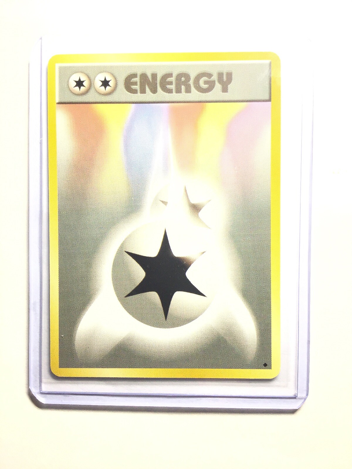 Double Colorless (White) Energy Japanese Base Set Pokemon Card