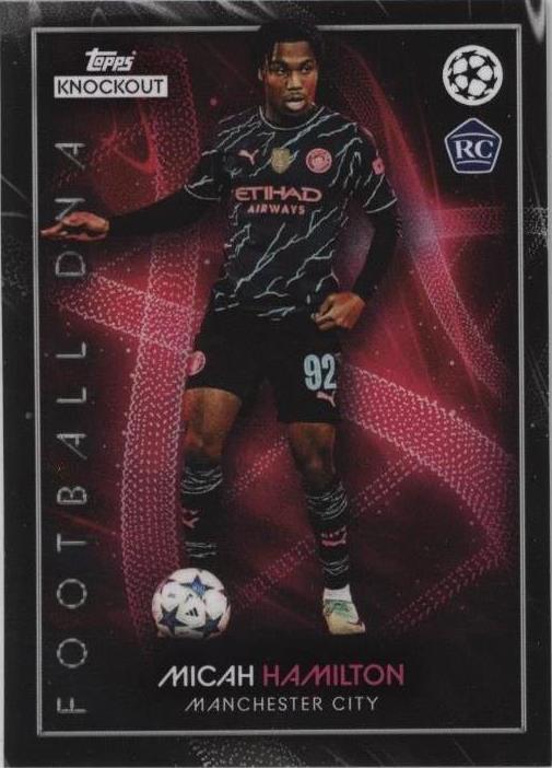 202324 Topps UCL Knockout Football DNA Micah Hamilton (RC) for sale