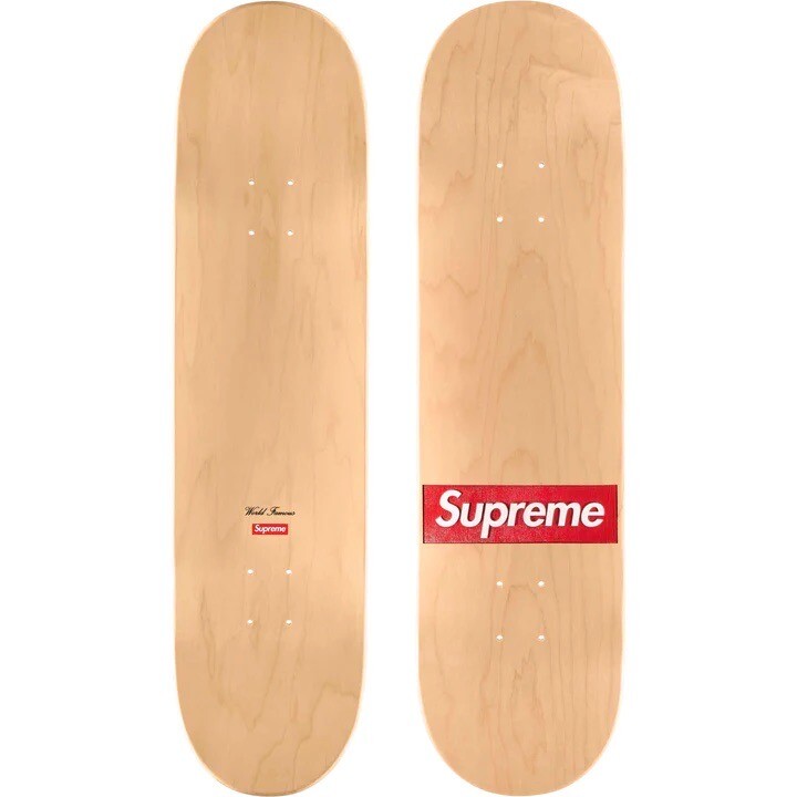 Supreme Routed Box Logo Skateboard Deck Natural IN HAND | eBay Supreme Routed Box Logo Skateboard Deck Natural IN HAND | eBay