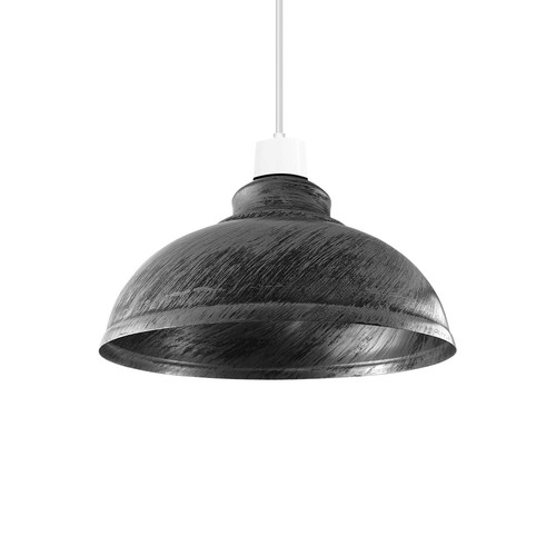 Industrial Ceiling Pendant Light Shades Retro Style Curvy Dome Shape lamp Shade - Picture 79 of 141