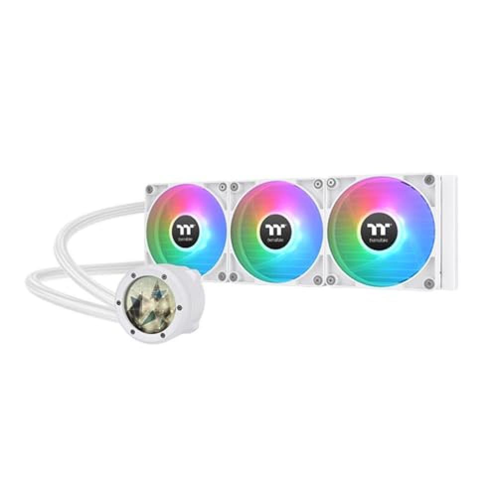 Thermaltake TH360 V2 Ultra ARGB Sync CPU Liquid Cooler Snow Edition - NUOVO