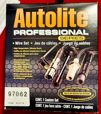 Autolite Professional Custom Wire Set 97062 1996-2005 Chrysler Dodge Plymouth