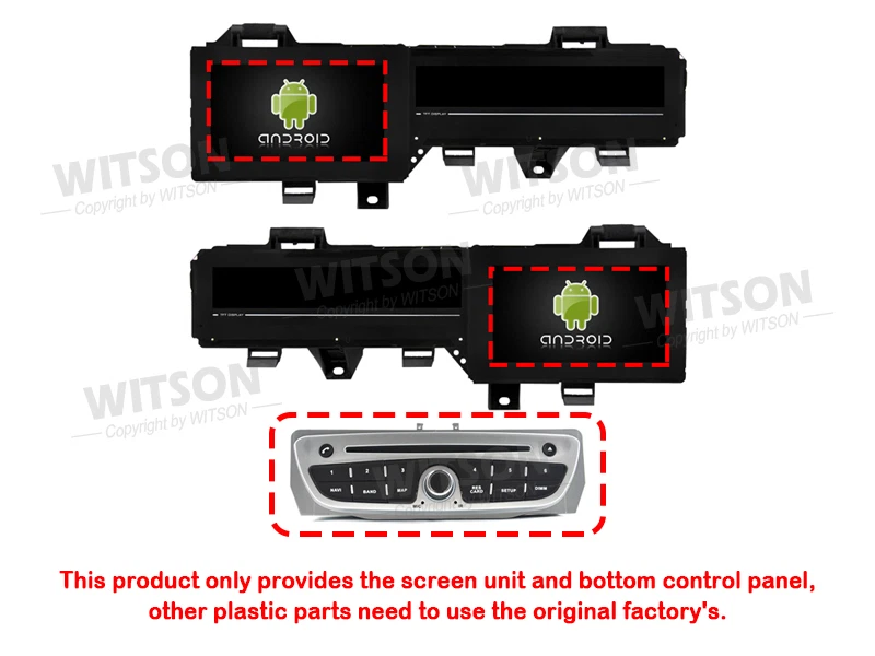 7" Android 13 Für Renault Scenic 3 Renault Grand Scénic III 2009-2016 Car 2+32GB - Bild 3 von 4