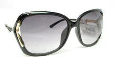 Ophelia Roe Black & Gold Cut Out Butterfly Sunglasses 100%UVA-UVB 28857FGL001