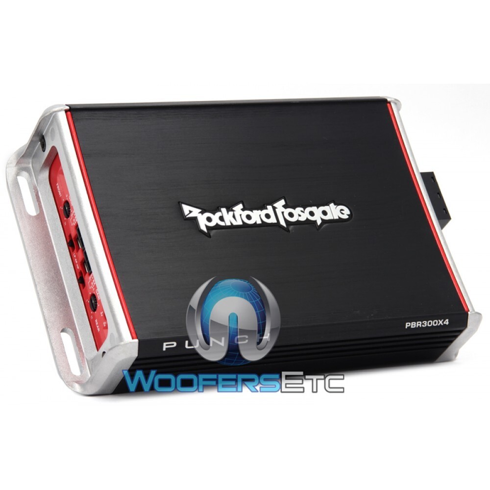 USED ROCKFORD FOSGATE PBR300X4D 4-CHANNEL AMPLIFIER