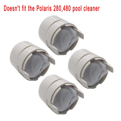 Paquete de 4 Polaris 360 de repuesto para 360 380 limpiador de piscinas bolsa con cremallera todo uso - Imagen 3 de 9