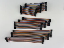 3*40Pcs Dupont Wire Jumper Cable 10/20/30cm, FF, MM, MF, for Arduino Breadboard