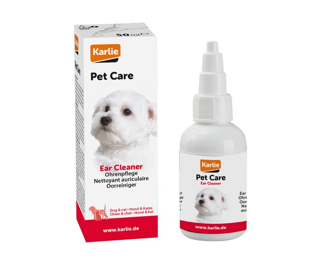 Ohrenpflege Ohrenreiniger Ohrentropfen für Hunde und Katzen 50 Ml