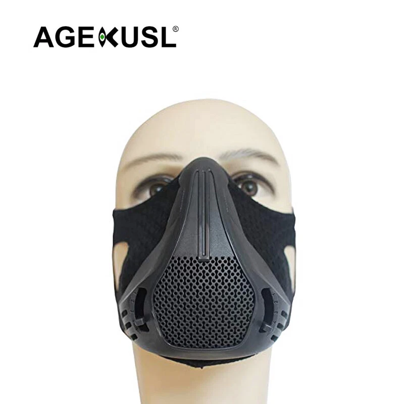 AGEKUSL Sport Training Mask Fitness Workout Running Plateau Altitude Resistance - Image 3 of 4