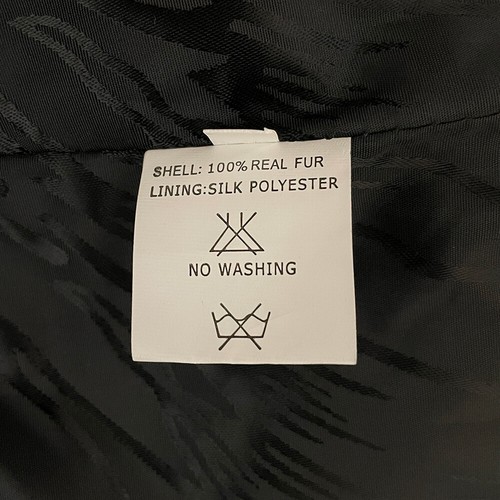 Chaqueta de piel de conejo real estampada de leopardo para mujer abrigos con cinturón cuello de piel de zorro trinchera - Imagen 17 de 23