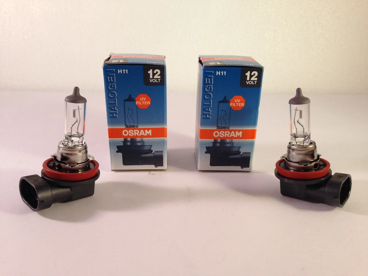 2 Piece Osram H11 12V 55W 64211 L + Bulbs Autolampe Halogen Lamp PGJ19-2