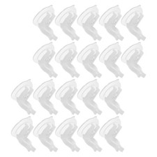 20 Pcs Mini Suction Cups for Lights Electric Candles Holders with