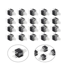 20PCS 5.8x5.8x10mm Tact Tactile Self Lock 6 Pins Push Button Switch Latching