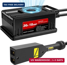 18 Amp 36Volt Golf Cart Battery Charger for EZGO TXT Golf Carts, 36V Golf Cart C