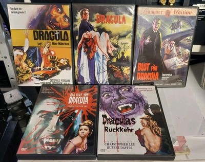 Dracula Sammlung Christopher Lee 5 DVDs