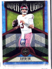 2023 Panini Legacy - Under the Lights Clayton Tune #UL-CTU Silver Autographs...