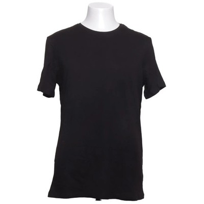 DeFacto, T-shirt, Größe: L, Schwarz, Baumwolle/Modal, Einfarbig, Herren #bfP