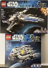 2 LEGO Star Wars New Republic X-Wing Starfighter 75460 & Anzellan Starship 75445