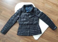 Steppjacke Puffer-Jacke Glänzend Dunkelblau