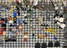 Lego Minifigures Lot Star Wars, Knights Kingdom, Octan Oil Racing