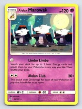 Alolan Marowak 64/181 Rare Team Up Pokemon Near Mint