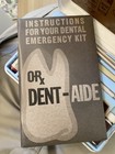 Vintage 1977 Dent-Aide Dental Emergency Kit Pen-o-Dent 1970's Complete — photo 5