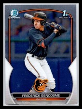 2023 Bowman #BCP-35 Frederick Bencosme Baltimore Orioles Chrome Prospects MLB