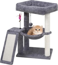 Arbol Para Gatos Centro De Juegos Con Cueva Torre Rascador Gatitos Envio Gratis