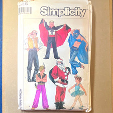 Simplicity 7651 VTG Uncut Costume Sewing Patt...