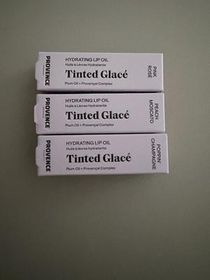 NWT Provence Beauty TINTED GLACÉ Hydrating Lip Oil