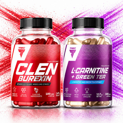 TREC CLENBUREXIN + L-CARNITINE GREEN TEA -Power Suppressing Appetite Weight Loss