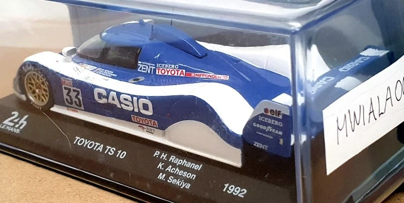 Altaya escala 1/43 MW1ALA0038 - Toyota TS 10 #33 24h Le Mans 1992 Foto 2 de 4