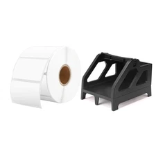 2.25 x 1.25 Direct Thermal Labels White Thermal Printer Labels+Shipping Label...