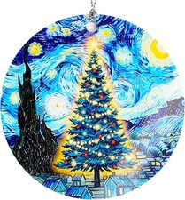 Starry Night Christmas Ornament   Art Lover Gift   Artistic Holiday