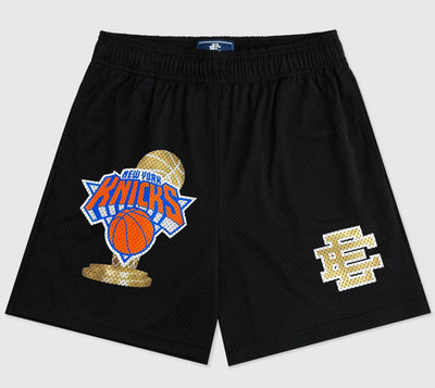 Size XLarge - New York Knicks Eric Emanuel 2026 NBA Finals Champions Mesh Shorts
